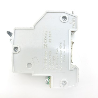 Crabtree SB6000 40A 40 Amp MCB Circuit Breaker Type 1